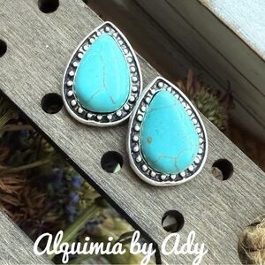 Alquimia Turquoise and Silver Earrings